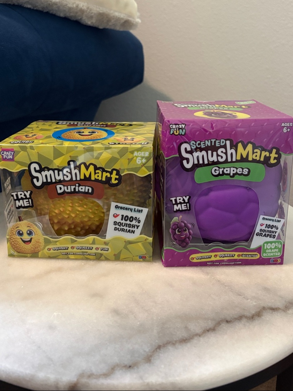 SmushMart Durian and Grapes